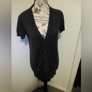 Xhilaration's Brown short sleeve cardigan